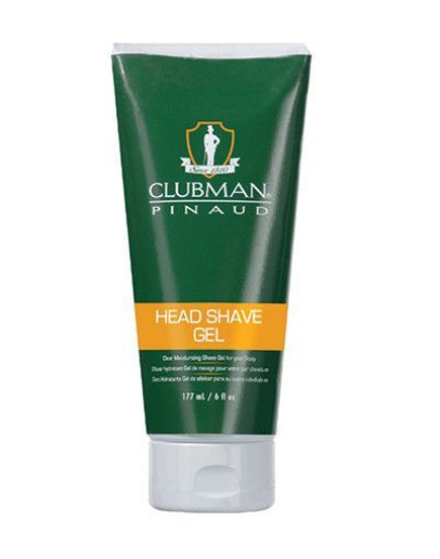 Clubman Head Shave Gel - Увлажняющий гель для бритья 177 мл