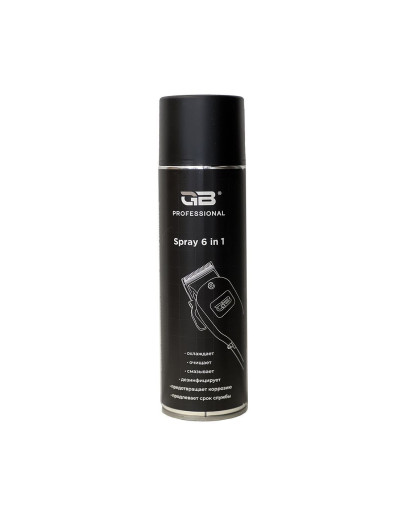 GB Professional Spray 6 in 1 - Охлаждающий спрей для ухода за ножевым блоком 650 мл