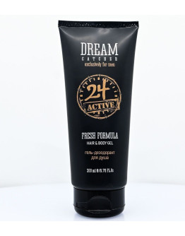 Dream Catcher Fresh Formula 24 Active Hair & Body - Дезодорант и гель для душа 200