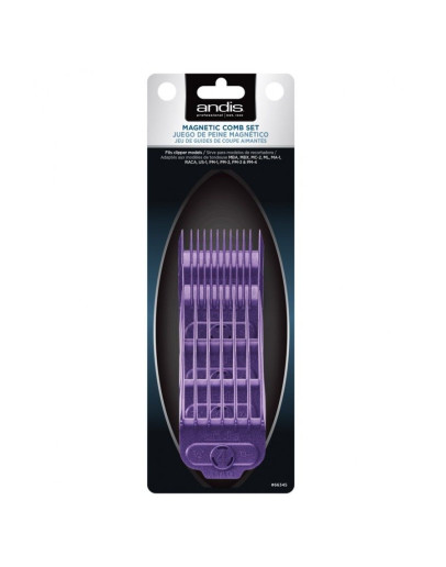 Andis Magnetic Comb Set 66345 - Набор магнитных насадок 5 шт