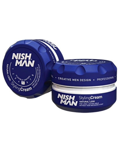 Nishman Styling Cream - Cream Gel - Medium Hold - Крем для волос 100 мл