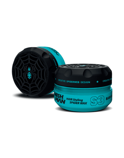 Nishman Aqua Spider Wax S3 Blue Web - Воск-паутинка для волос 150 мл