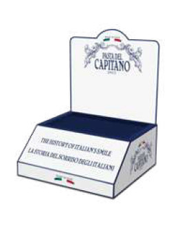 Pasta Del Capitano Shelf Display - 1905 Дисплей для выкладки продукции на полку