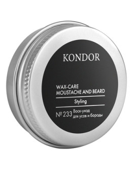 Kondor Moustache Wax Care - Воск-уход для усов и бороды 30 мл